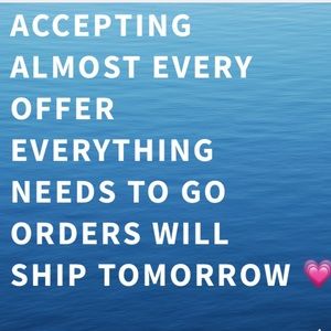 Accepting all offers check out my closet